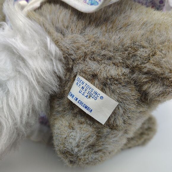 Vintage Beatrix Potter Tabitha Twitchit Plush Cat Eden Floral Dress Cottagecore - Picture 4 of 5